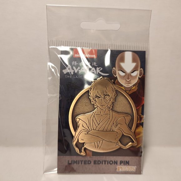 Avatar The Last Airbender Zuko Limited Edition Collectible Enamel Pin - Picture 3 of 3